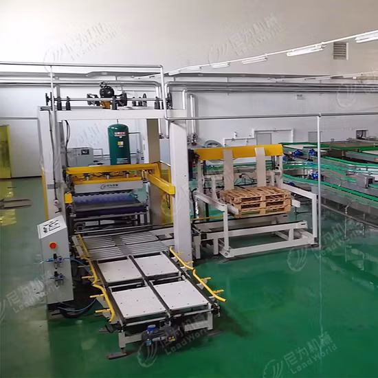 Automatic Filled Tin Cans Palletizer/ De-Palletizer Machine for Canned Food Bottle Food