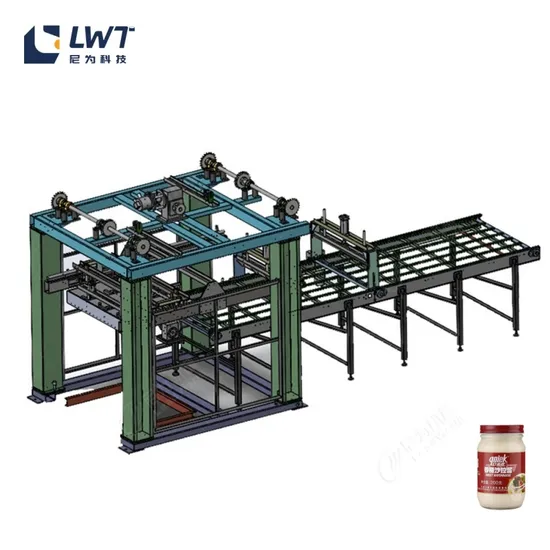 Automatic Filled Tin Cans Palletizer/ De-Palletizer Machine for Canned Food Bottle Food